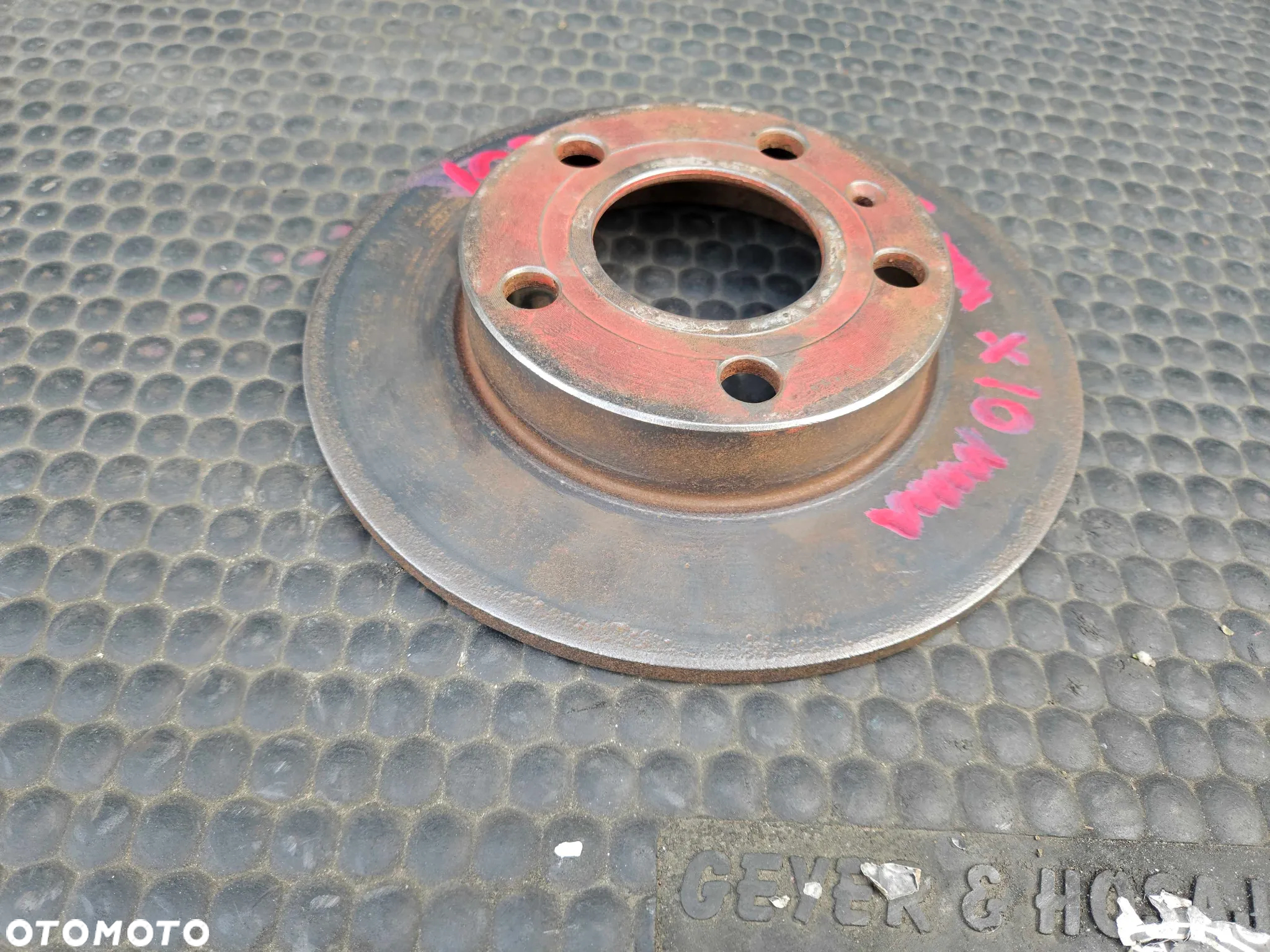 Tarcze Tarcza 245mm 5x112 Klocki Hamulce Tyl Tylne Audi A4 B6 B7 - 4