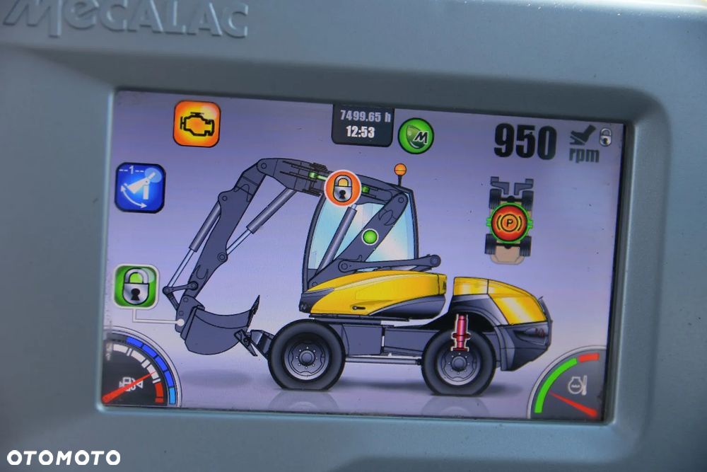 Mecalac Koparka Kołowa MECELAC 12MTX * 2018 * Kpl łyżek * KLIMA * KAMERY * SUPER STAN! - 25