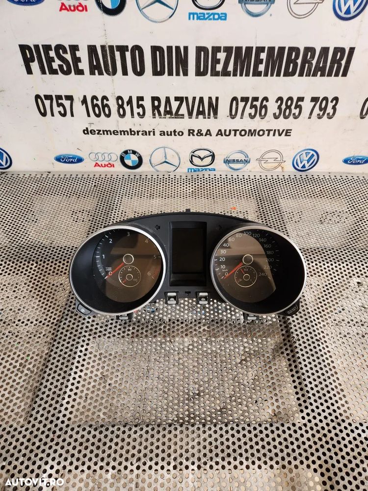 Ceasuri Bord Vw Golf 6 VI Diesel Automat Volan Stanga Europa Cod 5KJ - 5