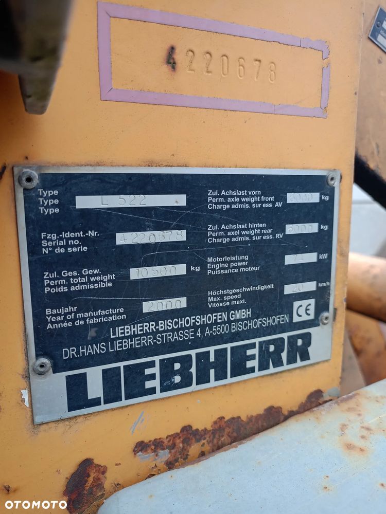 Inny Libherr 522 - 19