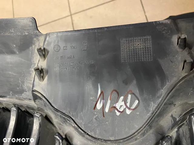 GRILL ATRAPA CHŁODNICY SKODA FABIA II SKODA ROOMSTER 5J0853668A - 9