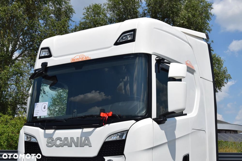 Scania 500S / FULL AIRMATIC / HYDRAULIKA / RETARDER / KLIMATYZACJA POSTOJOWA / ACC / KLIMA / 2 ZBIORNIKI PALIWA / FULL LEDY / FULL SPOILERY / SERWISOWANA / SPROWADZONA - 10
