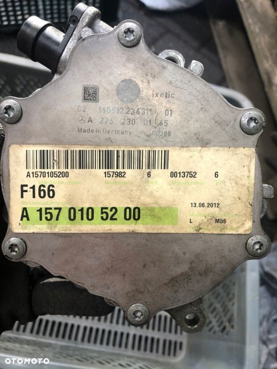 mercedes m157 a278 pompa vacum vakum a2762300165 - 1