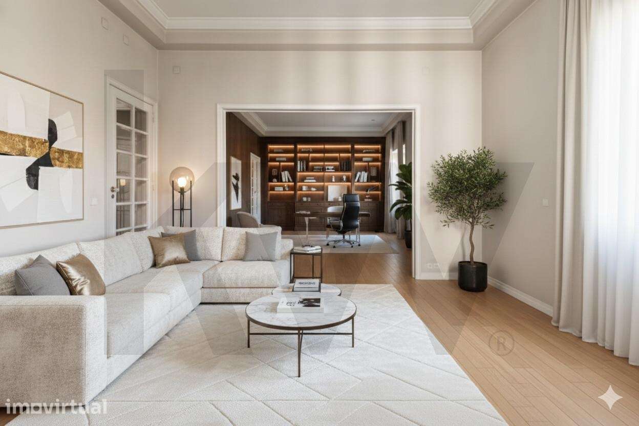 T7 no coração do Areeiro | 225 m2 com elevado potencial - Grande imagem: 4/52