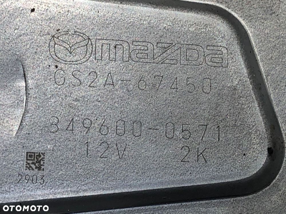 SILNICZEK WYCIERACZEK TYŁ  MAZDA 6 Kombi (GH) 2007 - 2013 2.0 MZR-CD (GH14) 103 kW [140 KM] olej - 4