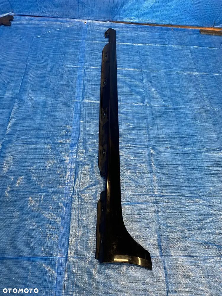 LISTWA PRÓG NAKŁADKA PROGOWA PROGU LEWA AUDI A6C7 CZARNA LY9B 4G0853855G ORYGINAŁ - 2