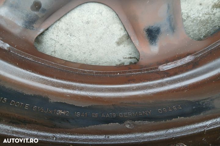 Janta aliaj 16 JX16H2 65R1698H 9835097280 Opel Astra K [2015 - 2020] - 4