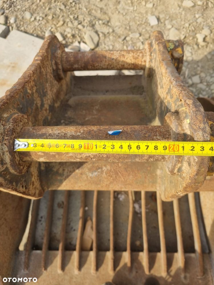 Łyżka ażurowa 90cm sworzeń 50mm przesiewająca sortująca do koparki koparka - 10