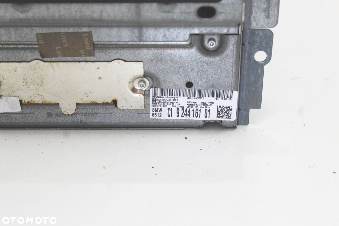Czytnik nawigacji navi sprawny OE BMW F01 F02 F10 F11 9244161 - 6