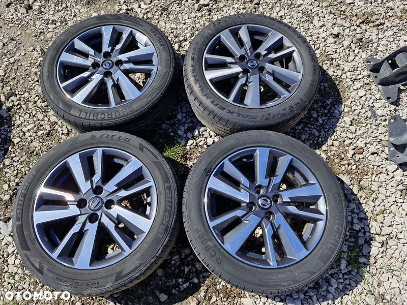 NISSAN MICRA K14 FELGI ALUMINIOWE 16 CALI ET50 4X100  NOTE 195/55R16 - 1