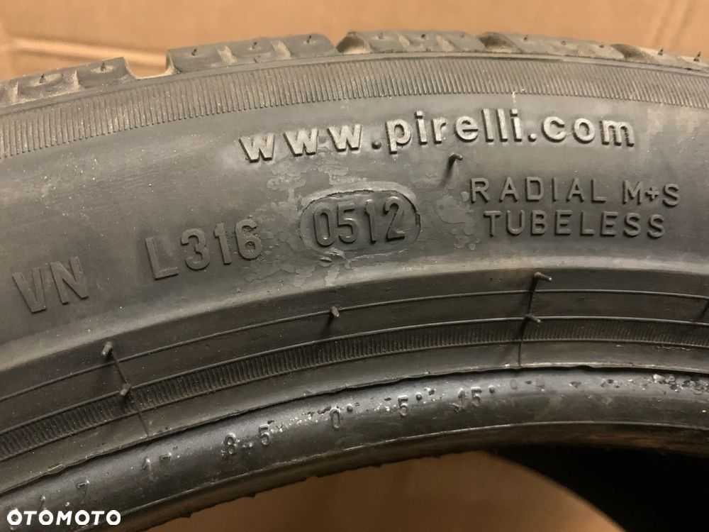 2X Opona Pirelli Sottozero Winter 240 Serie II 285/35 R19 5mm 0512 - 11