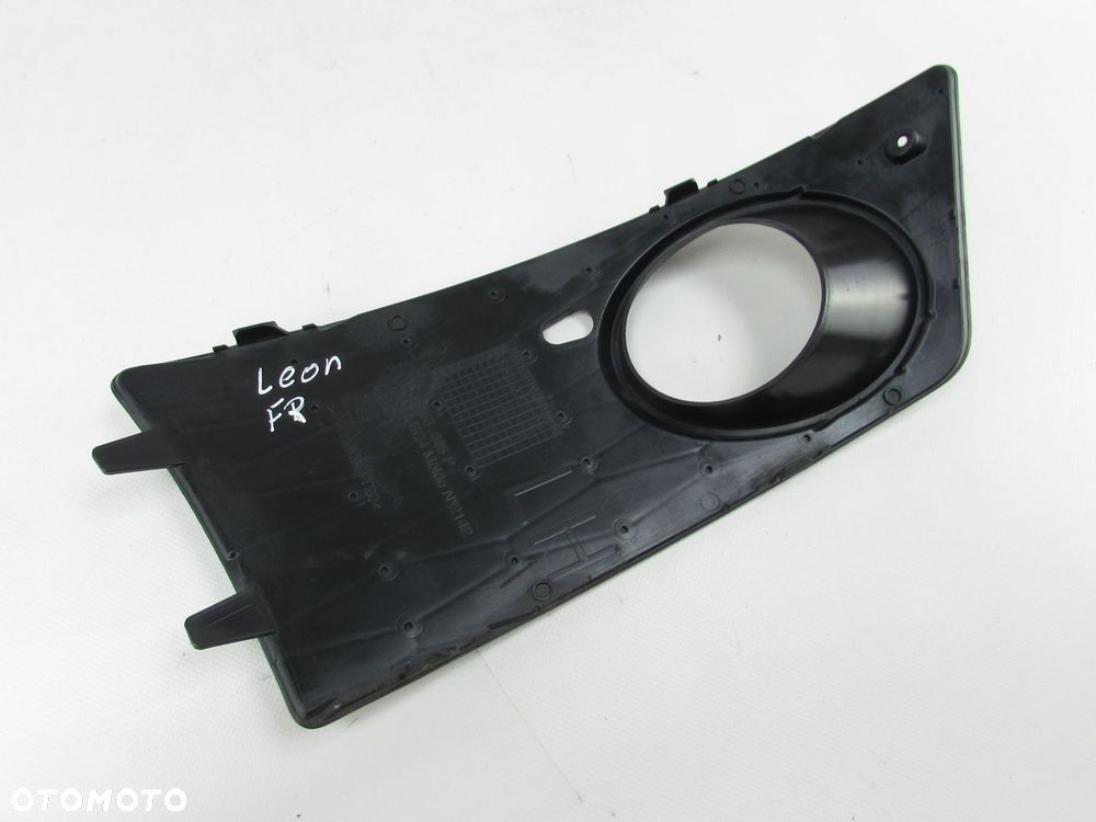 SEAT LEON II CUPRA FR LIFT 09-12 KRATKA ZDERZAKA PRZOD LEWA 1P0853665P - 5