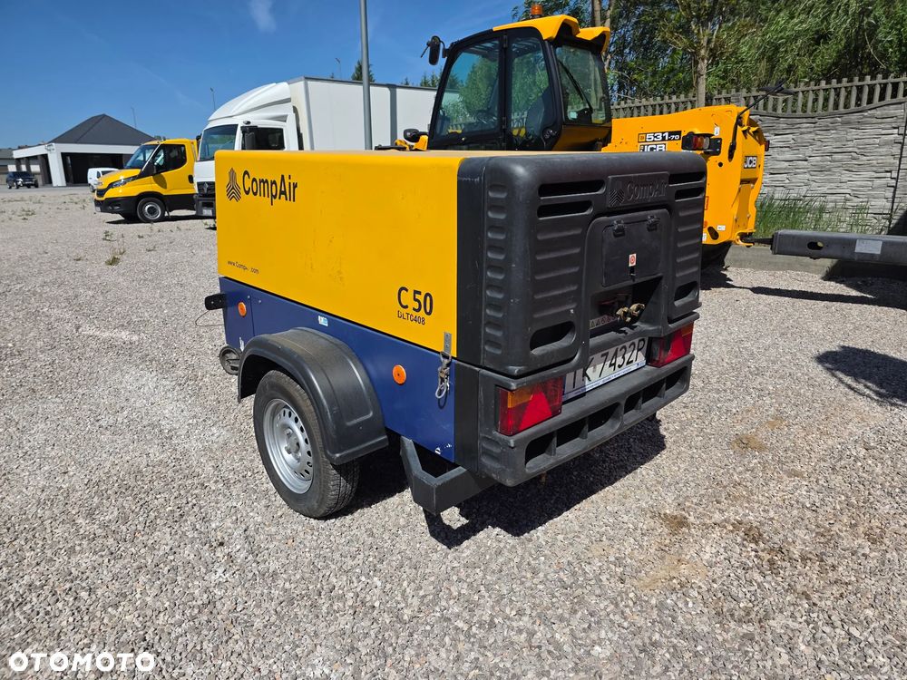 Compair C 50  5 m 3 KOMPRESOR MOBILNY KRAJOWY I WŁAŚCICIEL SERWISOWANY - 1