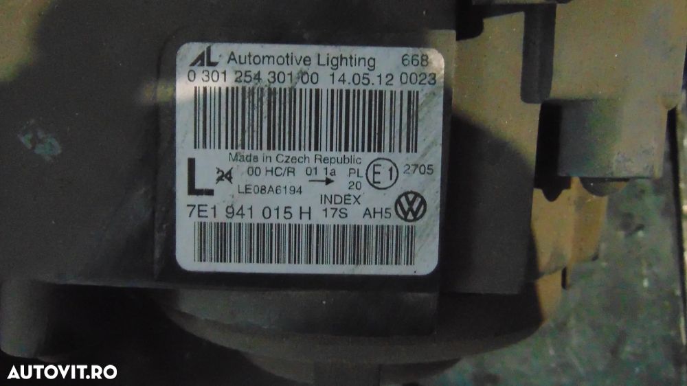 Faruri stanga dreapta VW Transporter 2.0 an 2013 cod 7E1941016H - 5