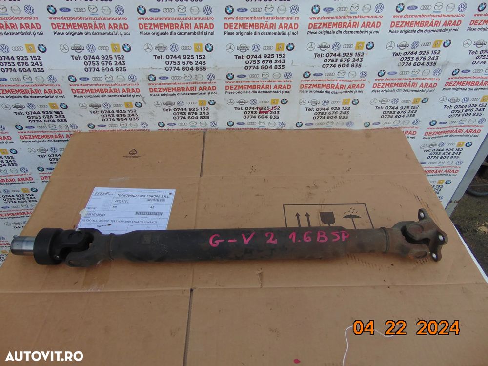 Cardan spate Suzuki Vitara 2005-2012 cardan spate suzuki grand vitara 2 scurt 3 usi - 1