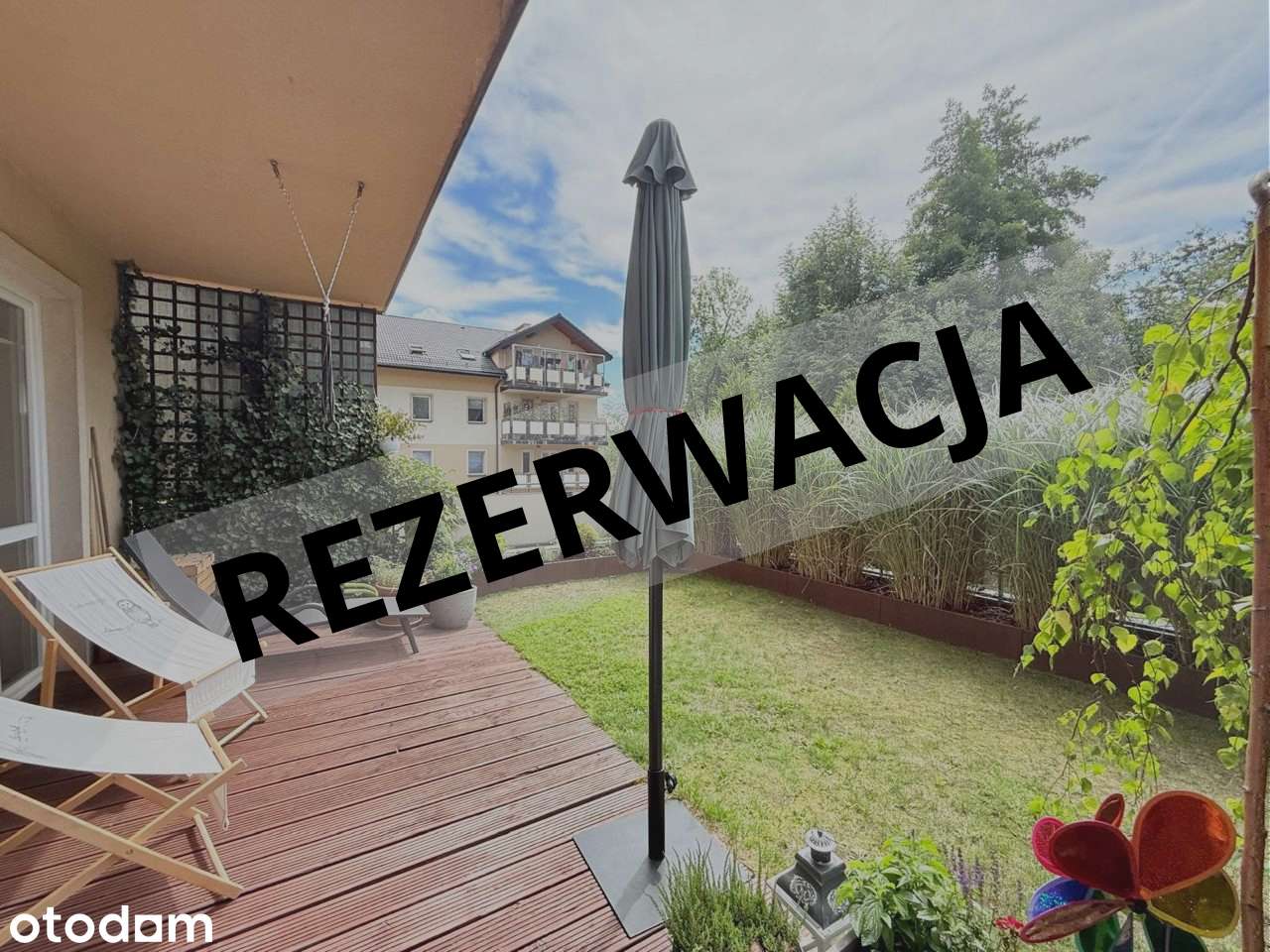 **REZERWACJA** Nowoczesne 2-pokojowe mieszkanie z tarasem i ogródkiem