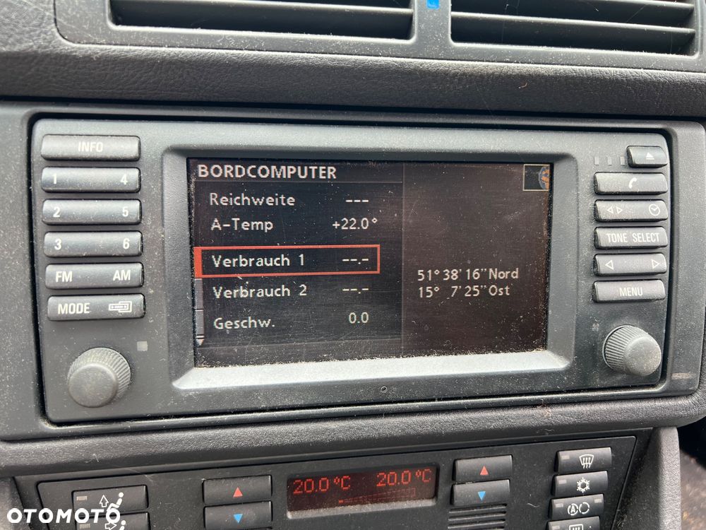 MONITOR NAWIGACJA WYŚWIETLACZ NAVI BMW E39 169 - 2