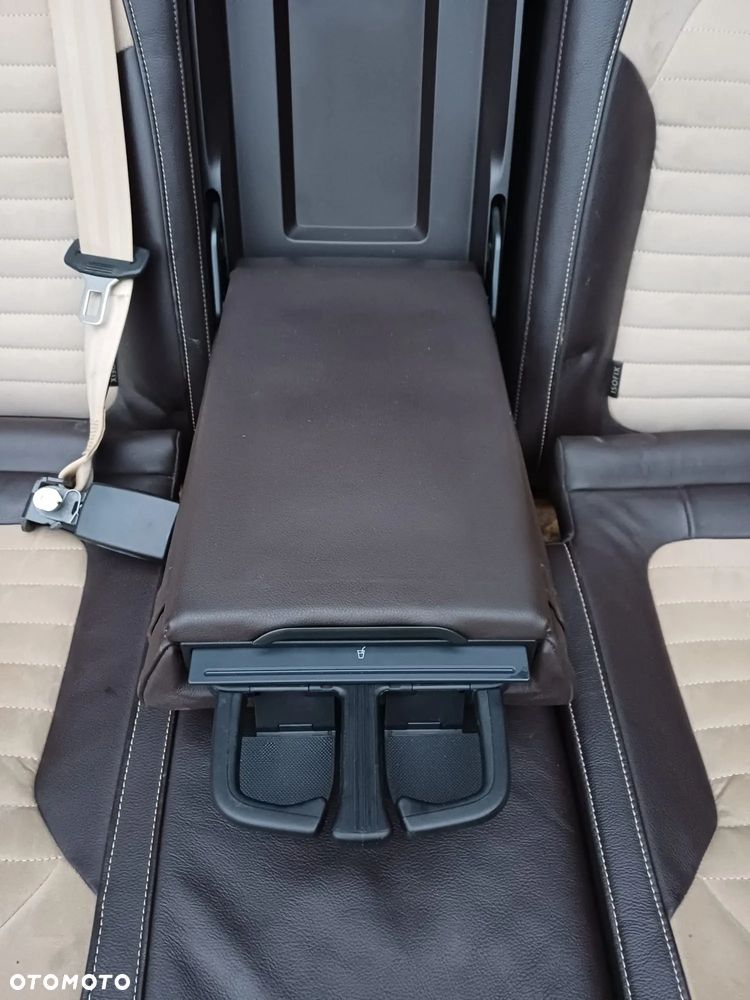 KANAPA TYŁ TYLNA Skóra VW PASSAT B7 KOMBI Brązowa - 5