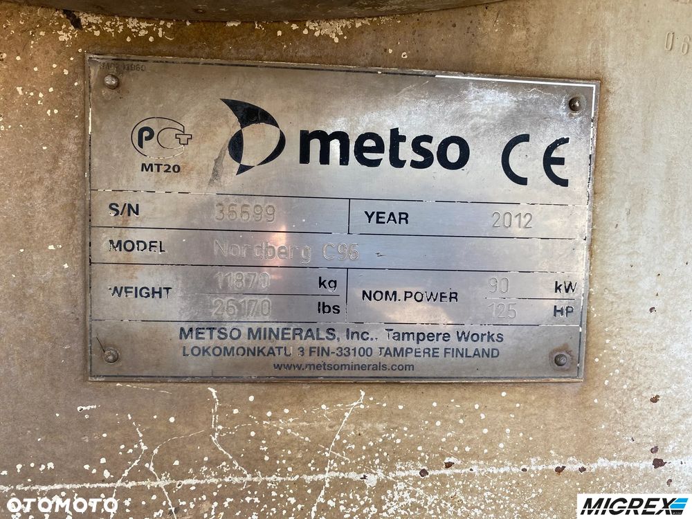 Inny Metso Lokotrack LT96 - 12