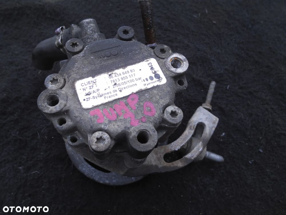 JUMPER 2.0 POMPA WSPOMAGANIA 9645464980 7613955517 DUCATO BOXER - 2