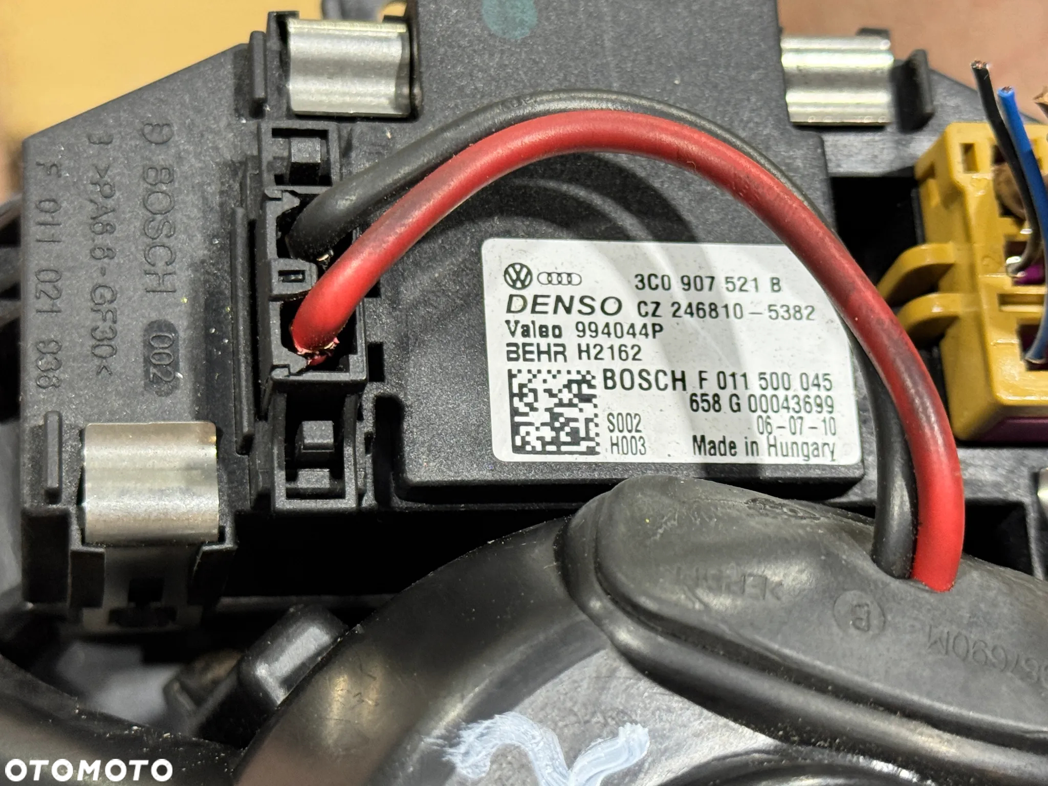 WENTYLATOR DMUCHAWA NAWIEWU AUDI A3 8P 1K1820015E - 5