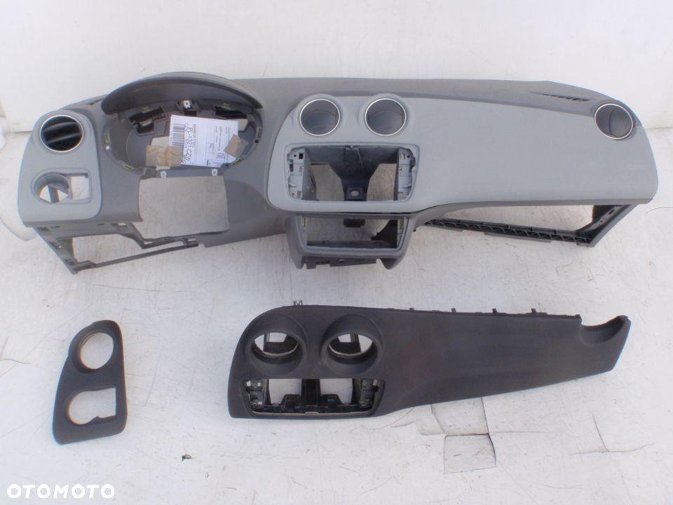 SEAT IBIZA 6J DESKA KONSOLA KOKPIT PULPIT PÓŁKA PARAPET AIRBAG PODUSZKI AIR BAG PASY PAS naprawa !!! - 2