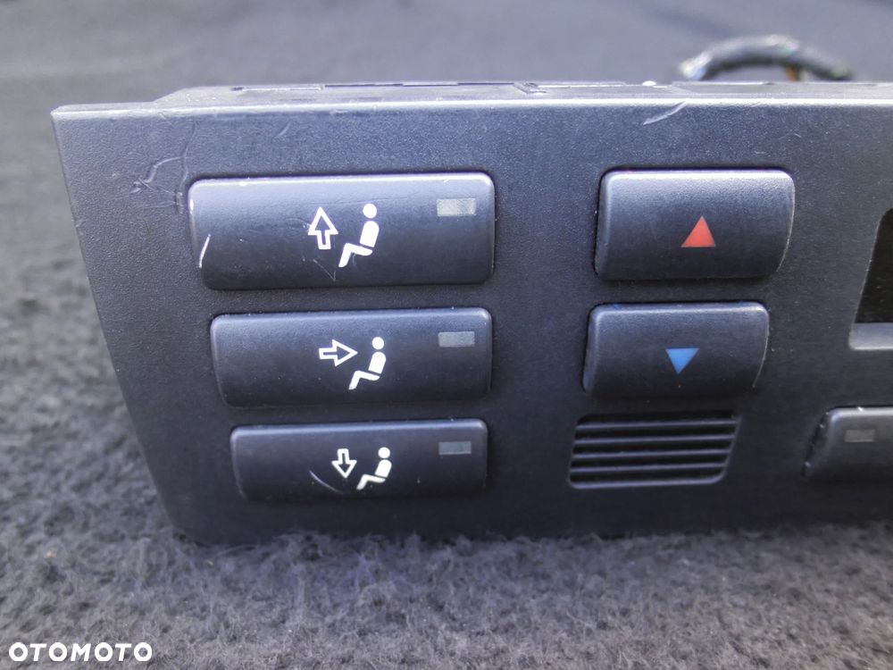 BMW E46 LIFT PANEL STEROWANIA PRZEŁĄCZNIK KLIMATYZACJI NAWIEWU KLIMATRONIK 6956319 WTYCZKI INSTAL - 2
