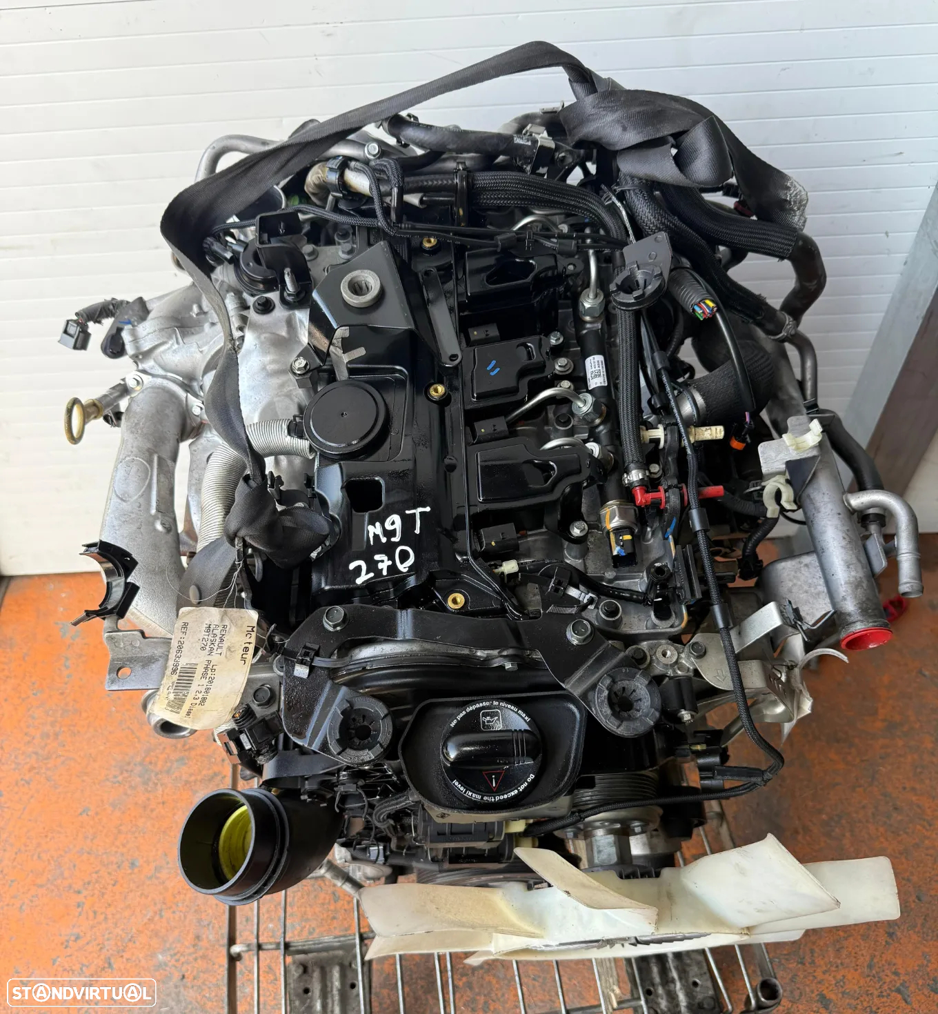 Motor NOVO 0 KM  Renault Alaskan/Nissan Navara NP 300 2.3 Dci Ref: M9T270 YS23 - 3