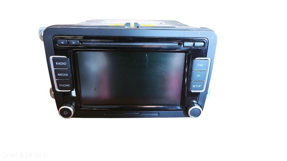 VW PASSAT B6 09r RADIO RADIOODTWARZACZ CD 3C8035195 - 1