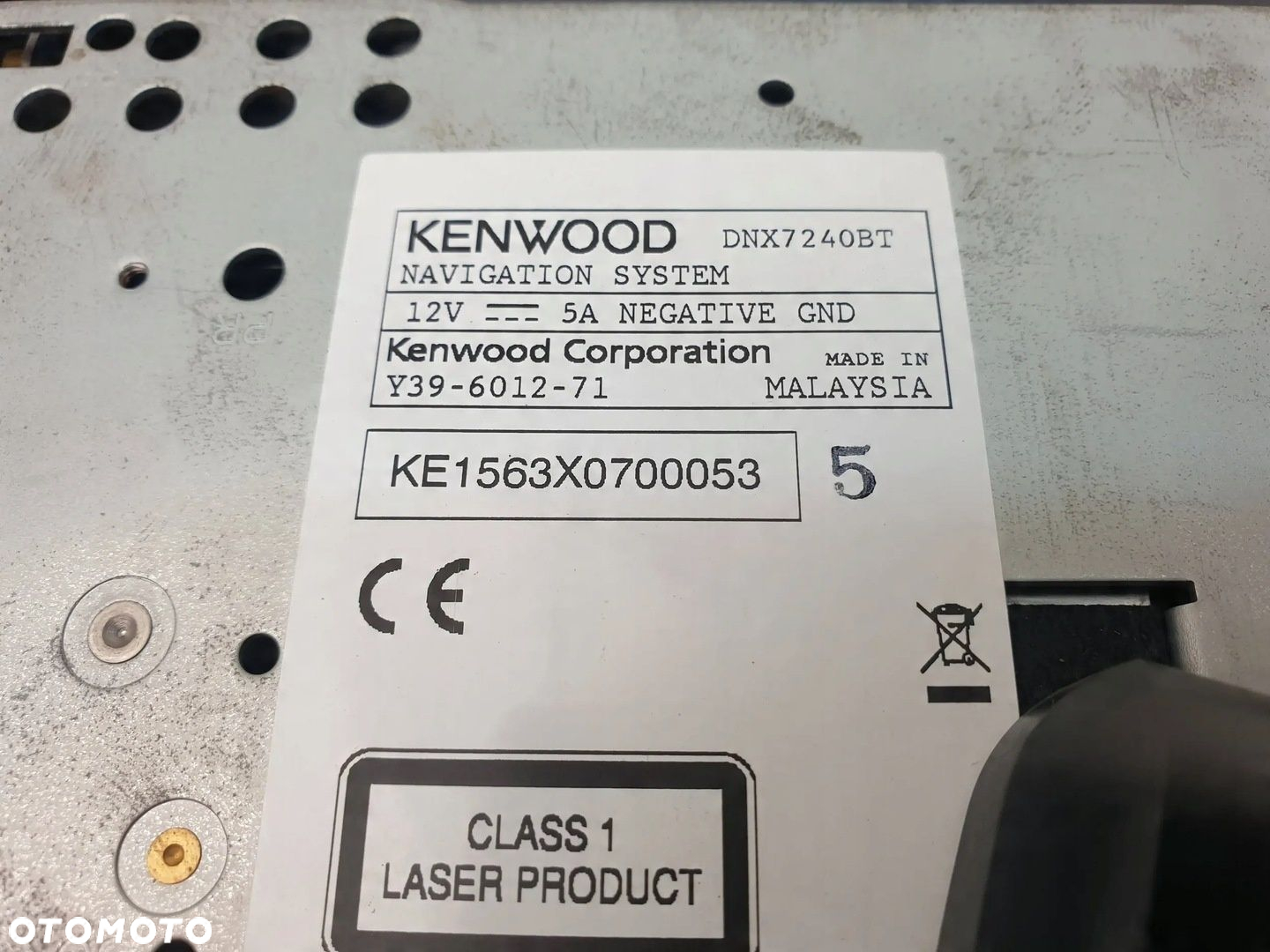 KENWOOD DNX7240BT RADIO NAWIGACJA 2 DIN DEDYKOWANE MITSUBISCHI - 4