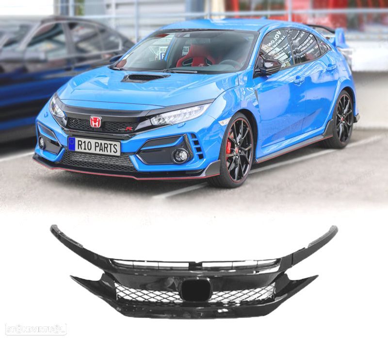 GRELHA HONDA CIVIC TYPE R 16-20 PRETO - 1