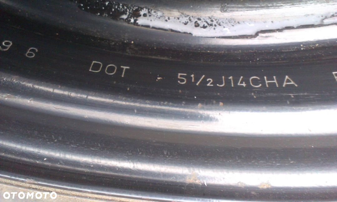 14” - Felgi 4x100  r14 cali - felga RENAULT Clio Modus Twingo - NISSAN Micra Note - Koło Zapasowe - 7