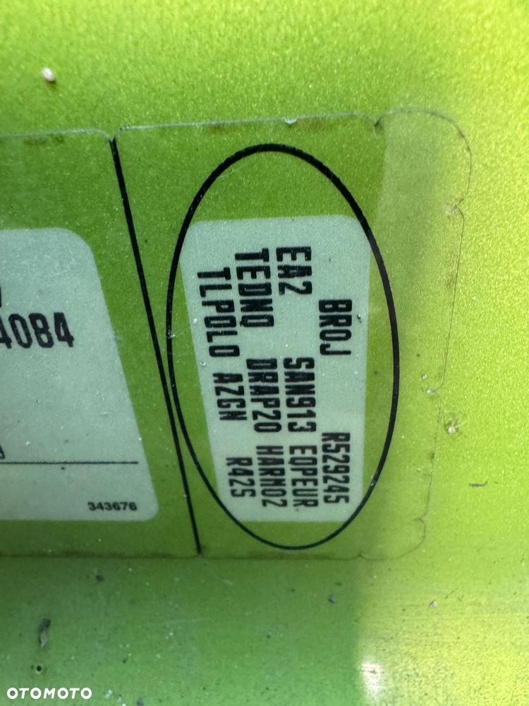 renault clio iii lift cała na części KOD LAKIERU TEDNQ - 6