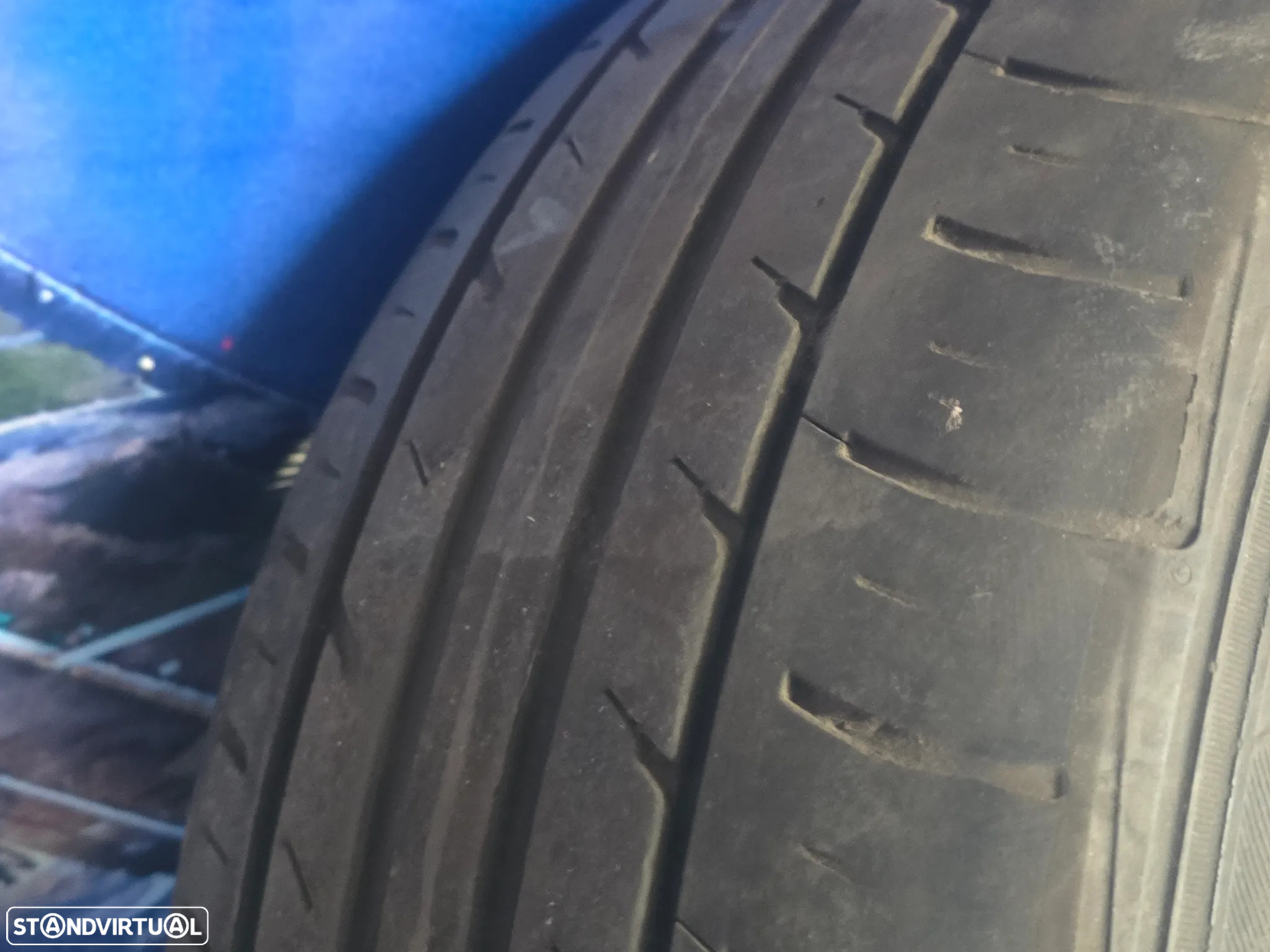 Jante Roda Suplente com pneu originais para audi a8 d3 4e0 2003-  235-55 R17 - 4