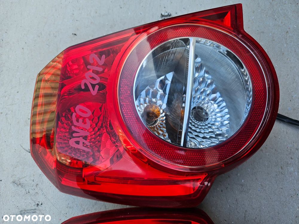Chevrolet Aveo  lampa tył tylna prawa lewa - 3