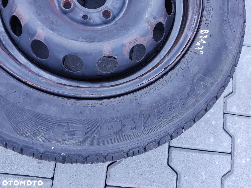 KOŁO DOJAZDOWE ZAPASOWE 14 NEMO BIPPER FIORINO QUBO 2007-2017 4x98 - 5