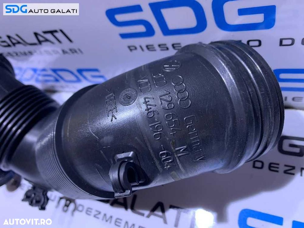 Tub Tubulatura Furtun Conducta Admisie Aer VW Jetta 1.9 TDI BLS / 1.6 TDI CAYC CAYB 2005 -  2018  Cod 3C0129654M - 3