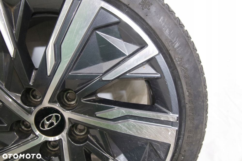 felga aluminiowa kolo oryginał 52910-n7160 17 225/45 hyundai tucson 3 tl - 5