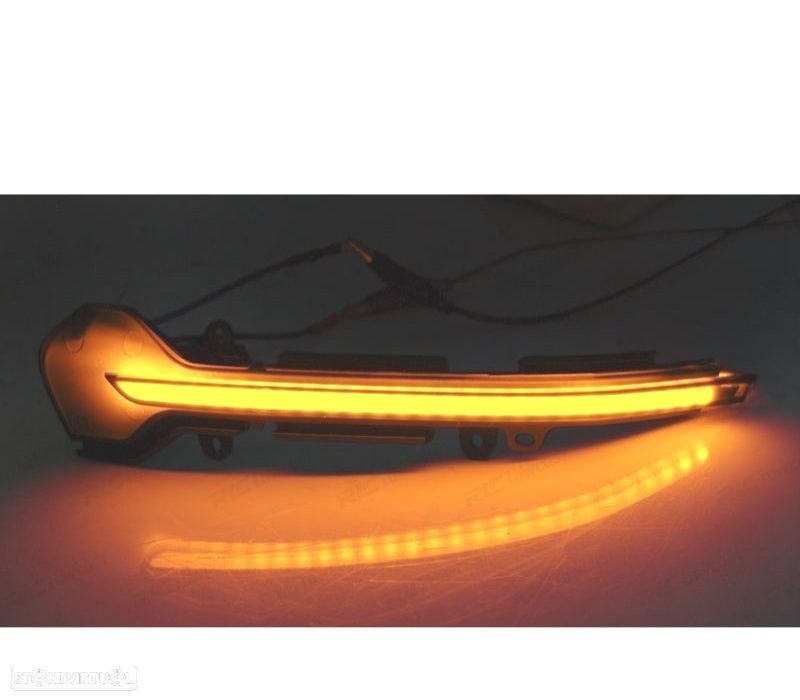 CONJUNTO DE INDICADORES LATERAIS PARA SEAT IBIZA ARONA LEON III DINÂMICOS LEDS FUMADOS - 2