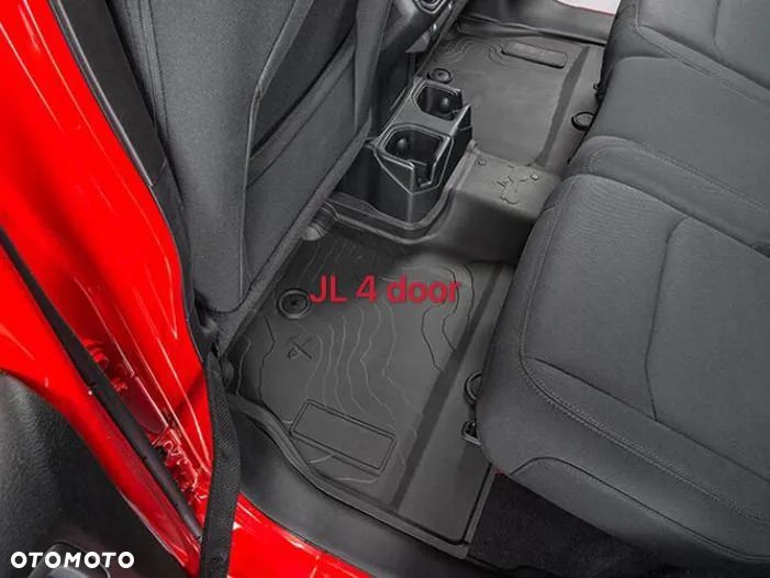 Dywaniki gumowe Wrangler JL 2018- 4 door - 9