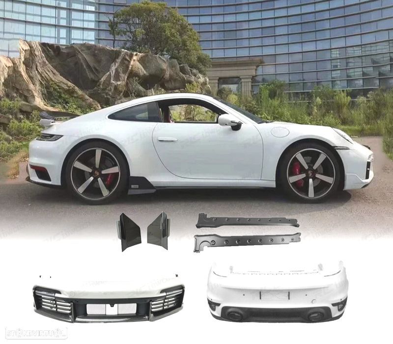 KIT CARROÇARIA PORSCHE 911 CARRERA 992 19-23 LOOK TURBO - 1