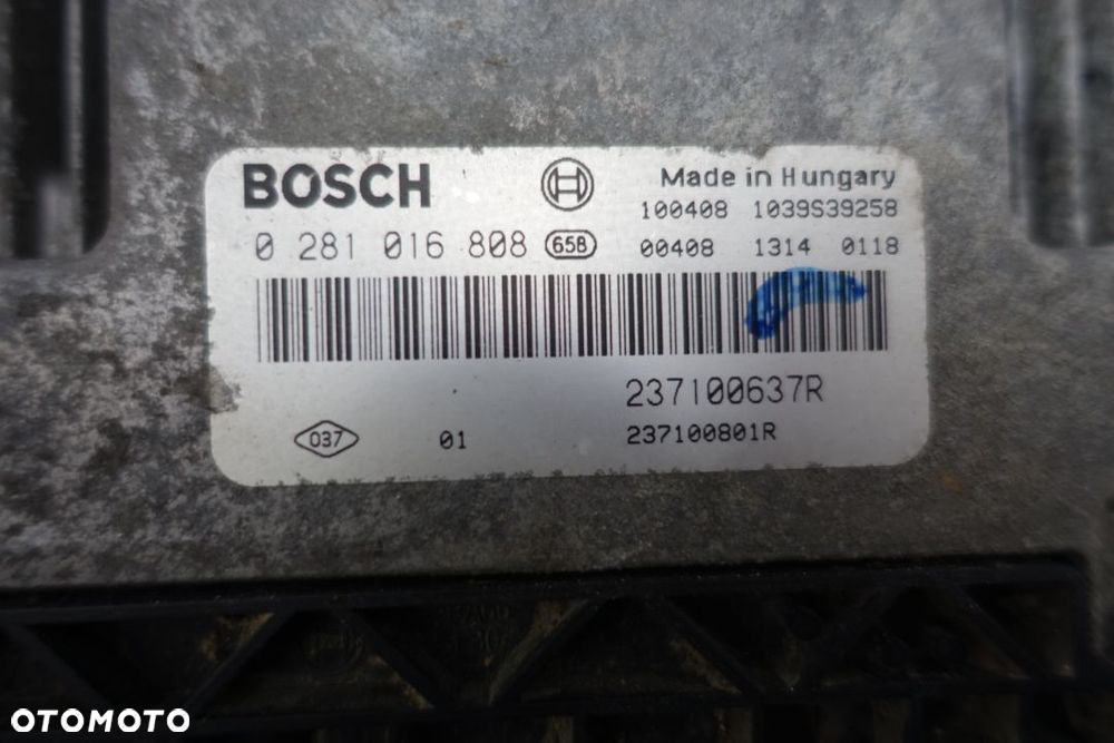KOMPUTER RENAULT MASTER 0281016808 237100637R - 2