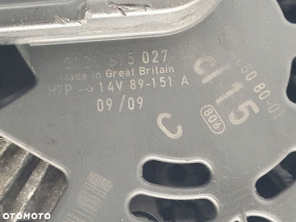 ALTERNATOR Mini Mini One First 1.4 VTI 0121615027 Bosch - 6