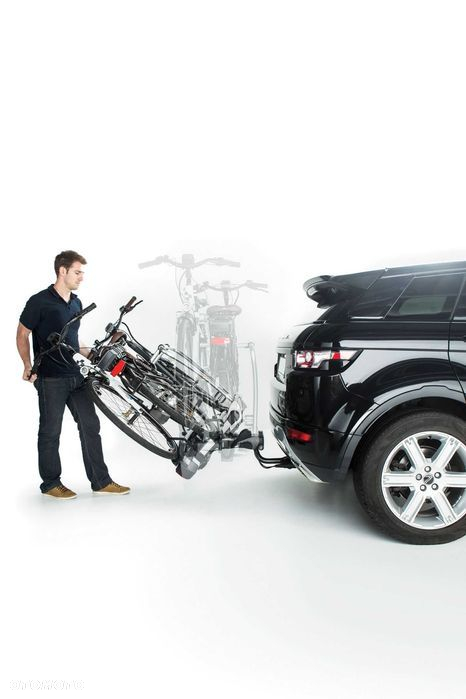 bagażnik na hak, na 4 rowery Yakima JustClick 4 NAJLEPSZA platforma - 6