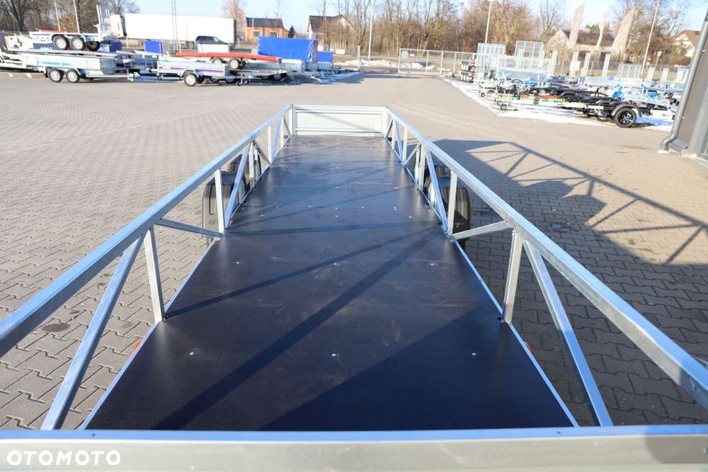 TEMARED Przyczepa dłużycowa 606x122x40cm Podłoga sklejka, 2 osie DMC 750kg - 6