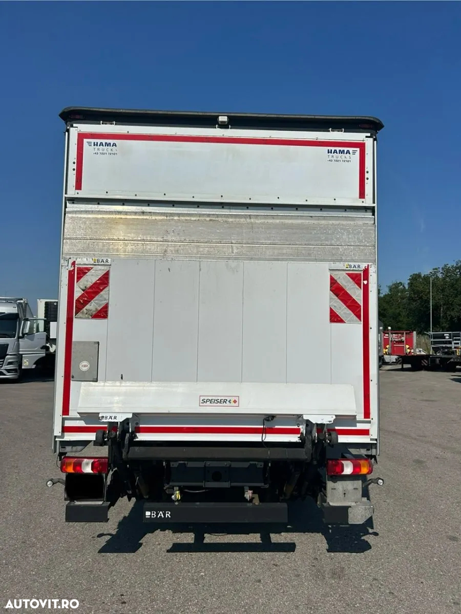 Mercedes-Benz Atego, 15 To, Prelata, Lift, factura externa - 5