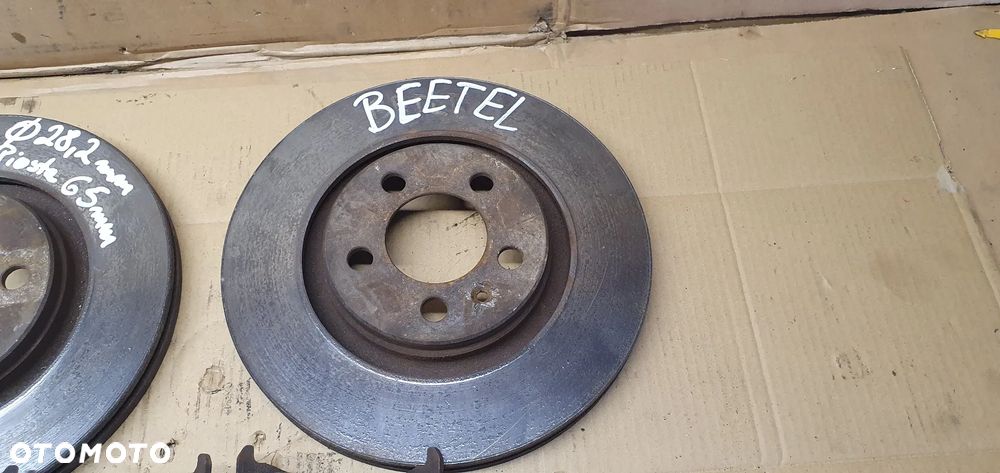Tarcze hamulcowe klocki przód przednie 280mm VW New Beetle - 3
