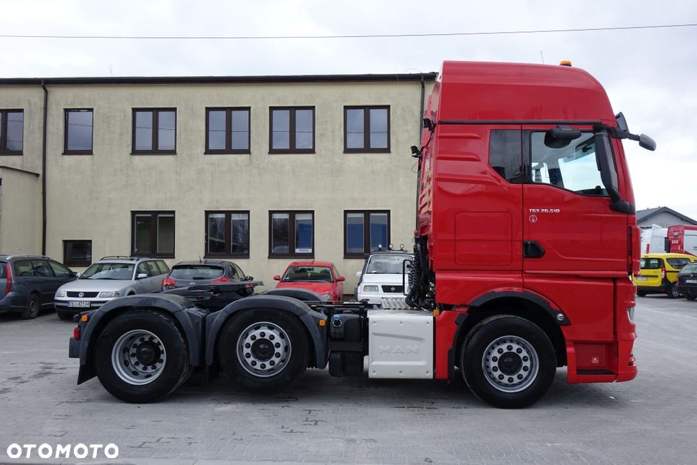 MAN TGX 26.510 6x2/4 BL SA / PUSHER / 90 000 KG / XXL / STANDARD / AUTOMAT / OŚ PODNOSZONA SKRĘTNA / RETARDER / LODÓWKA / KLIMA POSTOJOWA / NAVI - 5