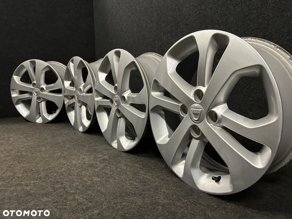 Alufelgi Dacia Sandero II, III, Logan, Lodgy, Renault Captur I, Renault Clio IV 16 cali 4x100 4szt. Ładne! - 2