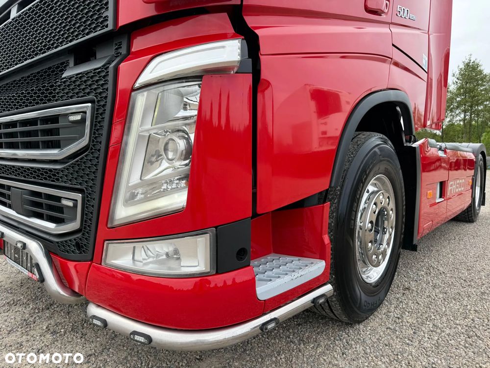 Volvo FH 500  // KLIMA POSTOJOWA //  ZABUDOWY MIĘDZYOSIOWE //FULL LED // ALCOA DURA BRIGHT/ NAVI // ORUROWANIE // TRĄBY // - 15